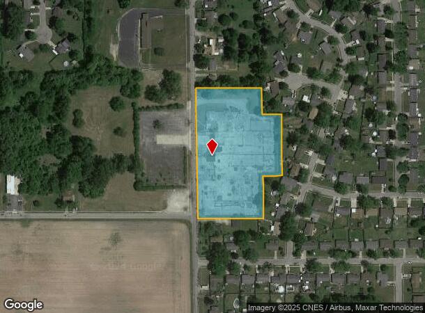  3224 S Meeker Ave, Muncie, IN Parcel Map