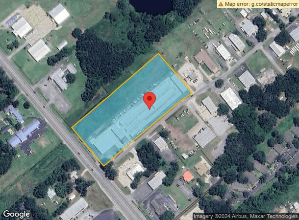  1011 Commercial Dr, Brunswick, GA Parcel Map