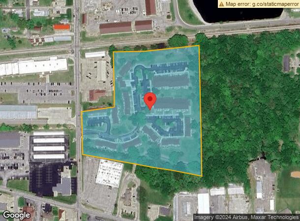  110 Jamestown Sq, Washington, IN Parcel Map