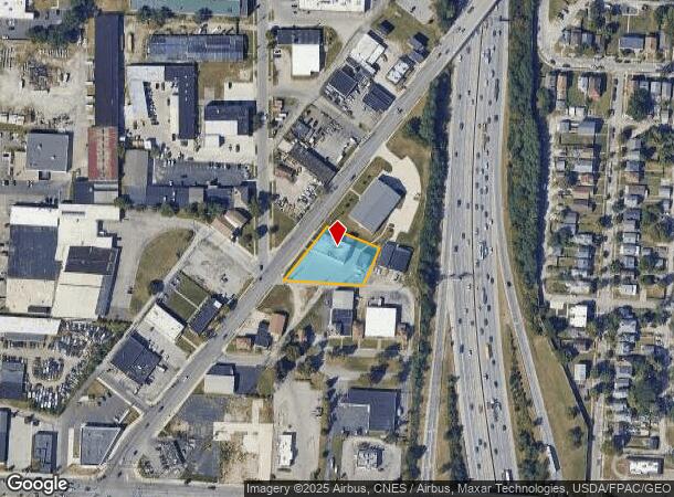  1166 Cleveland Ave, Columbus, OH Parcel Map