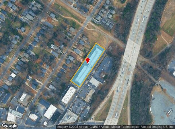  600 Calvert St, Charlotte, NC Parcel Map