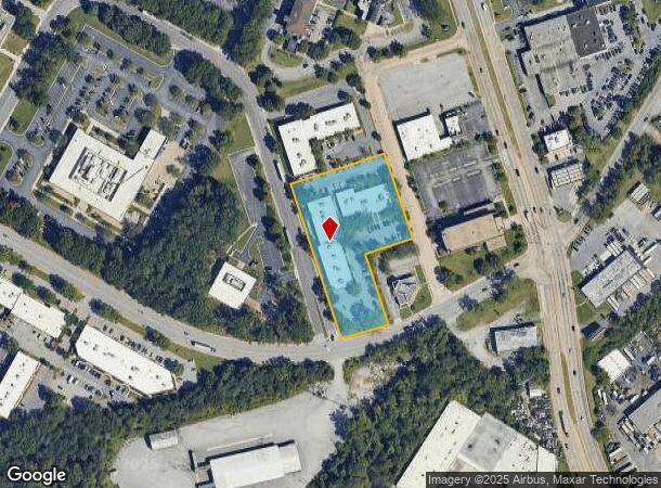 1521 S Edgewood St, Halethorpe, MD Parcel Map