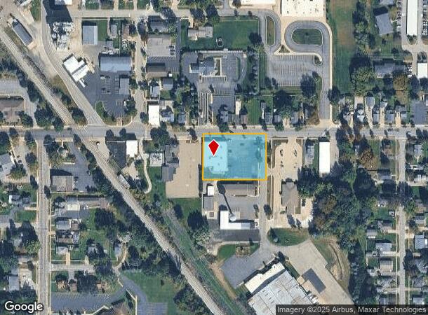 8154 Main St, Birch Run, MI Parcel Map