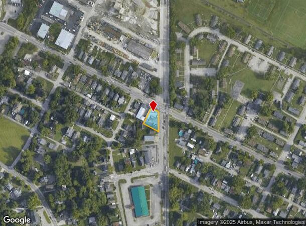  1601 Beechwood Ave, New Albany, IN Parcel Map