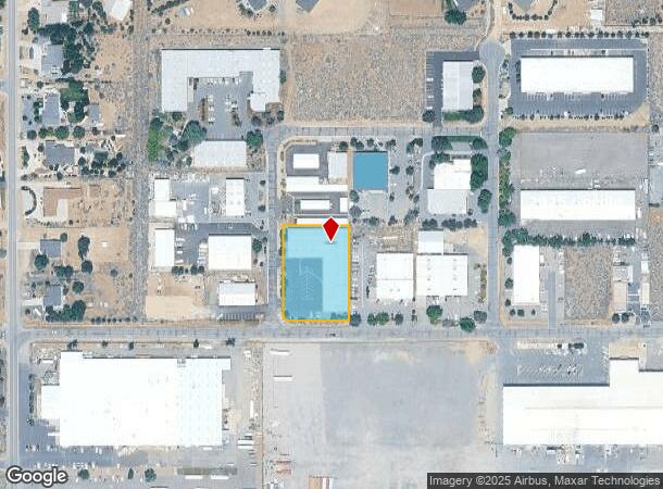 2211 Mouton Dr, Carson City, NV Parcel Map