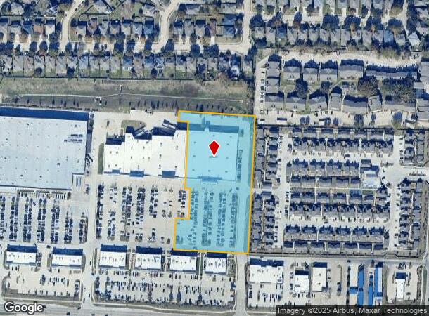  3550 W University Dr, Mckinney, TX Parcel Map