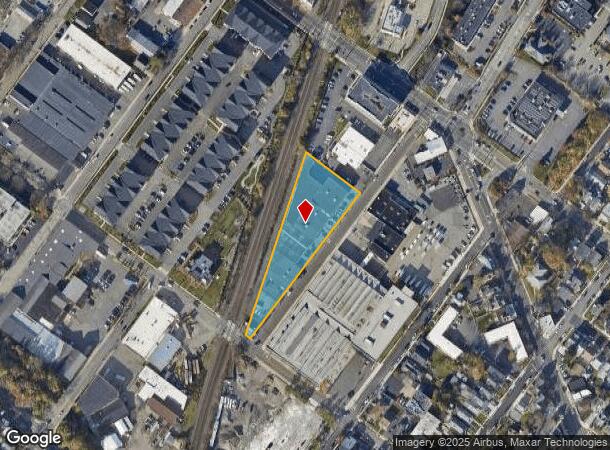  23-29 Poplar St, East Rutherford, NJ Parcel Map