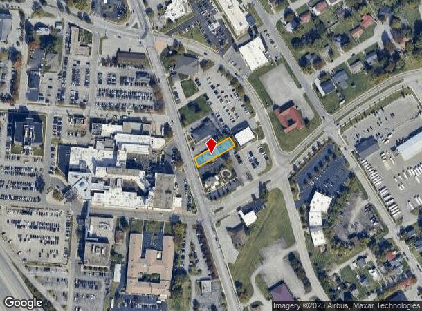  1214 Spring St, Jeffersonville, IN Parcel Map
