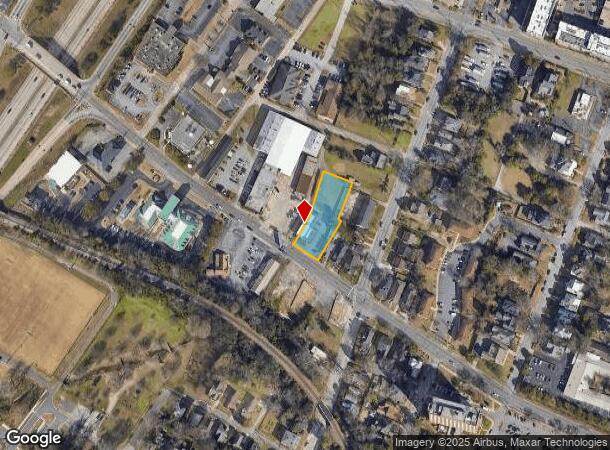  1495 Forsyth St, Macon, GA Parcel Map