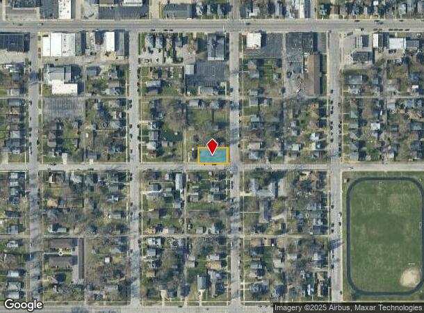  945 S 26Th St, South Bend, IN Parcel Map