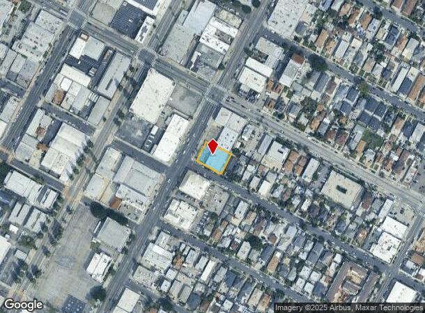  2636 S Main St, Los Angeles, CA Parcel Map