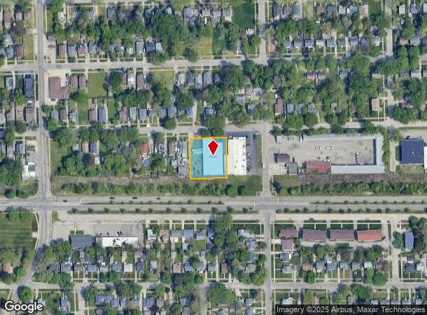  2116 Kansas Ave, Flint, MI Parcel Map