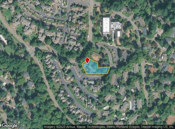4 Mount Jefferson Ter, Lake Oswego, OR Parcel Map