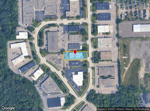  21249 Bridge St, Southfield, MI Parcel Map