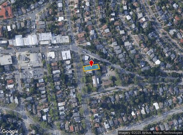  921 The Alameda, Berkeley, CA Parcel Map