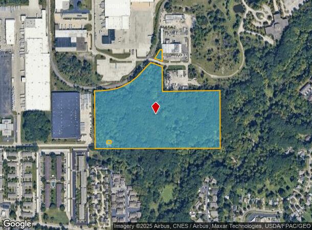 Granite Rd, Maple Hts, OH Parcel Map