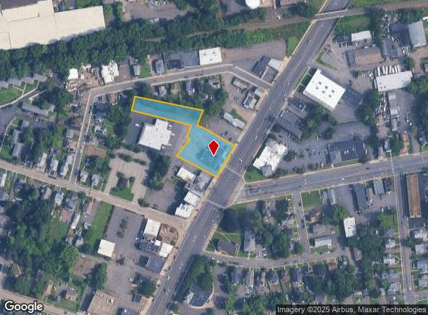 1209 Main St, East Hartford, CT Parcel Map