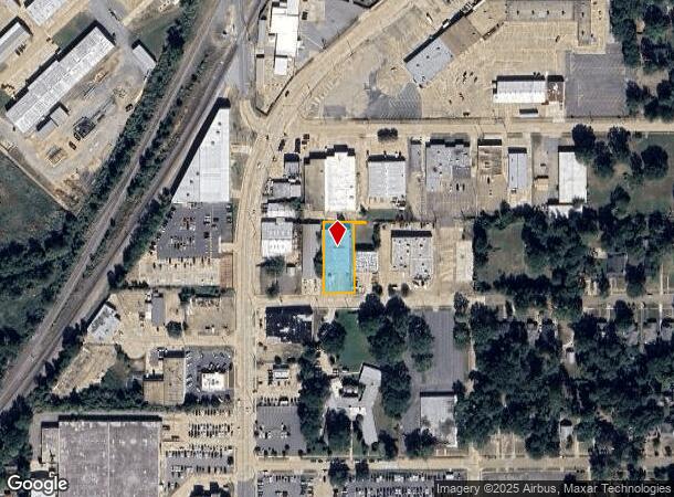 1550 W Kirby Pl, Shreveport, LA Parcel Map