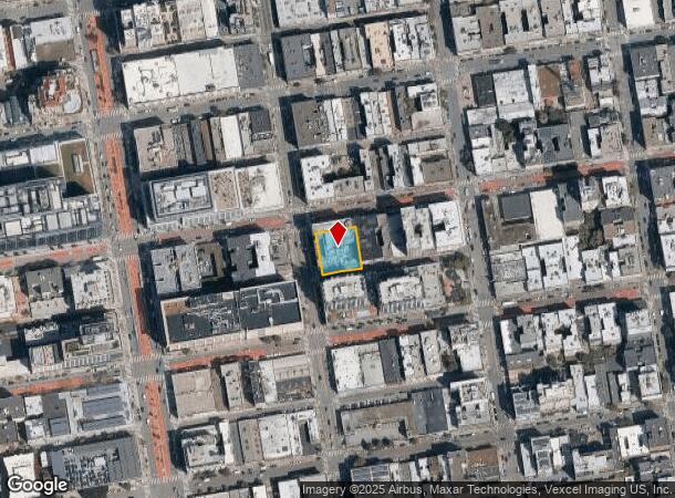 990 Polk St, San Francisco, CA Parcel Map