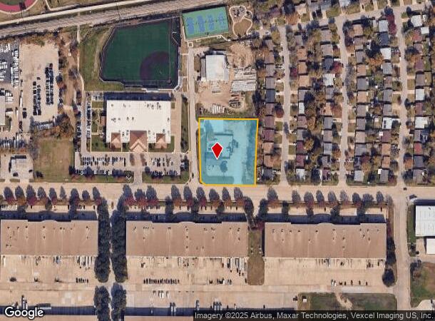 849 E Dallas Rd, Grapevine, TX Parcel Map