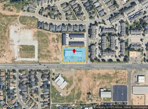  6006 4Th St, Lubbock, TX Parcel Map