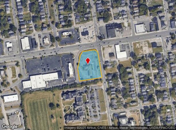  1435 W Broad St, Columbus, OH Parcel Map