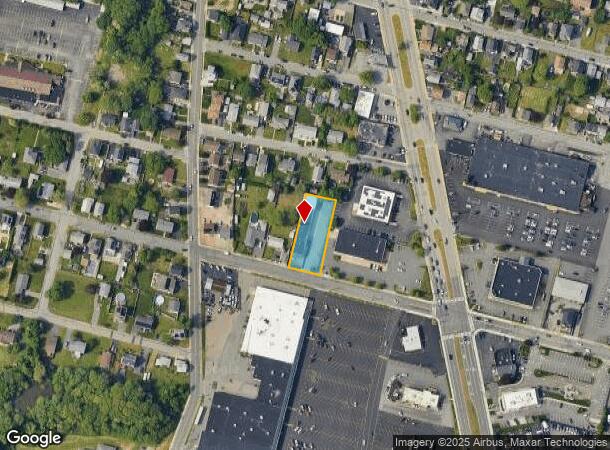  210 Tucker St, Fall River, MA Parcel Map