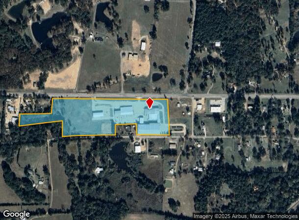  6110 Us Highway 67 E, Cookville, TX Parcel Map