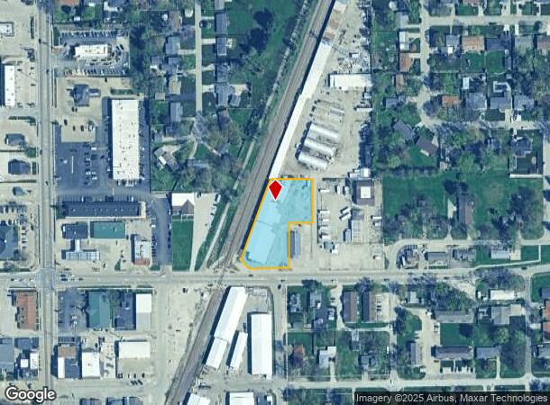 231 E Walnut St, Chatham, IL Parcel Map