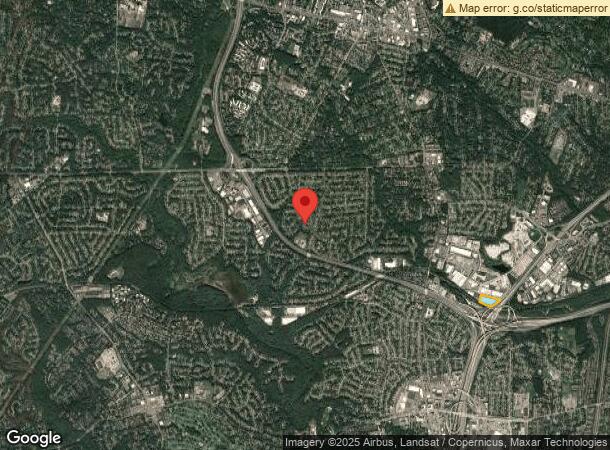  6621 Electronic Dr, Springfield, VA Parcel Map