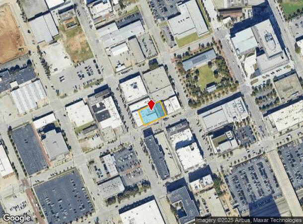 201 N Main St, Tulsa, OK Parcel Map