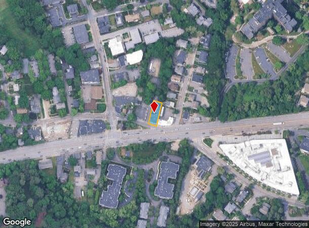 345 Boylston St, Newton Center, MA Parcel Map