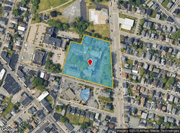 22 Lafayette Dr, Fall River, MA Parcel Map