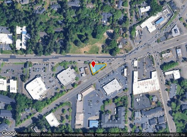  7170 Sw Beaverton Hillsdale Hwy, Portland, OR Parcel Map