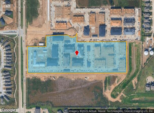  9302 Fry Rd, Cypress, TX Parcel Map