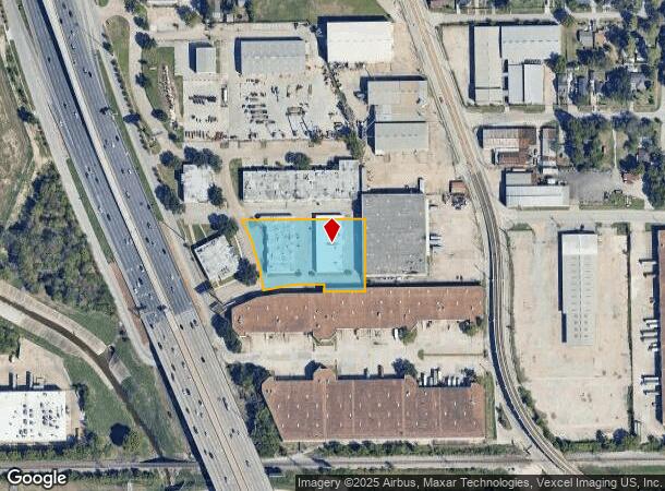 3890 North Fwy, Houston, TX Parcel Map