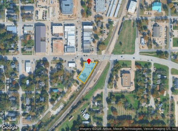100 W Main St, Midlothian, TX Parcel Map