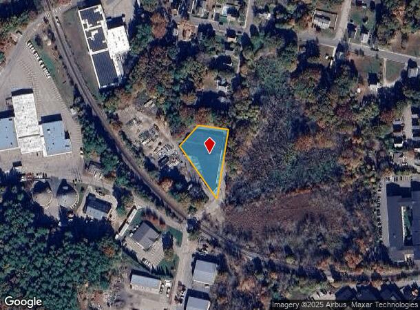 131 Fisher St, Franklin, MA Parcel Map
