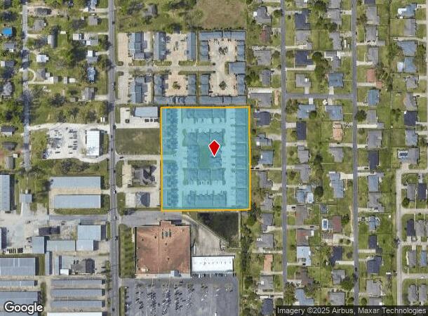 4805 Lauren St, Lake Charles, LA Parcel Map