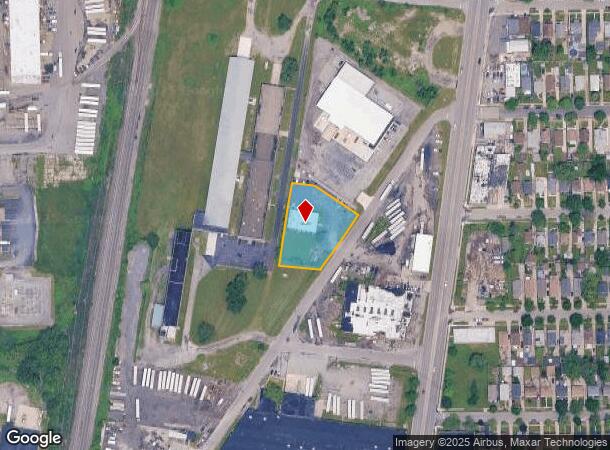  870 Ontario St, Buffalo, NY Parcel Map