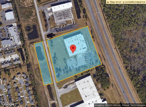  3100 Corporate Dr, Wilmington, NC Parcel Map