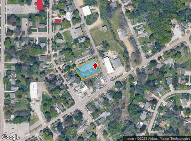266 S Paw Paw St, Coloma, MI Parcel Map