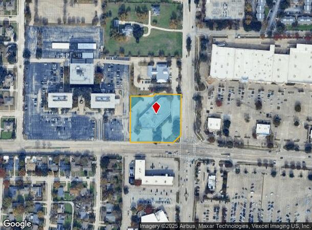  1105 W 15Th St, Plano, TX Parcel Map