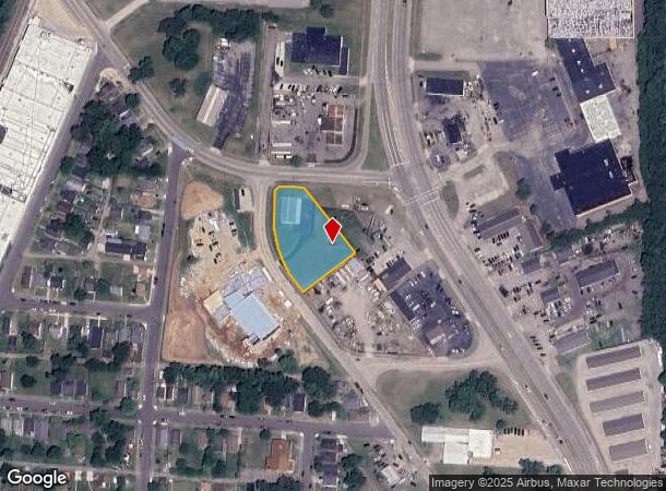  1821 Yankee Rd, Middletown, OH Parcel Map