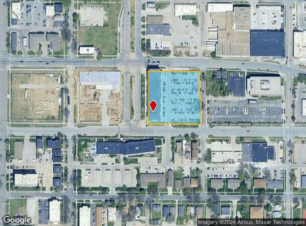  1900 K St, Lincoln, NE Parcel Map