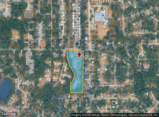  2120 Castor Ct, Tallahassee, FL Parcel Map