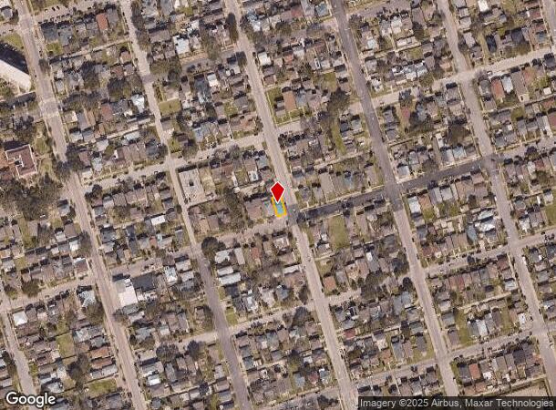  1902 Avenue N, Galveston, TX Parcel Map