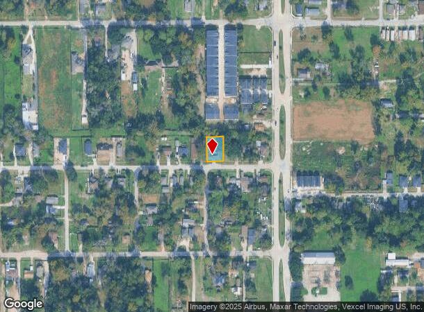 1118 Homer St, Houston, TX Parcel Map