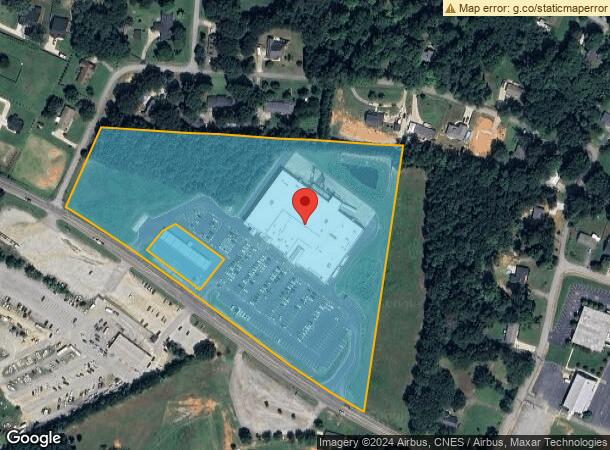  1524 Locust Hill Rd, Greer, SC Parcel Map