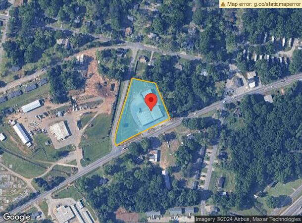  606 S Camellia Blvd, Fort Valley, GA Parcel Map